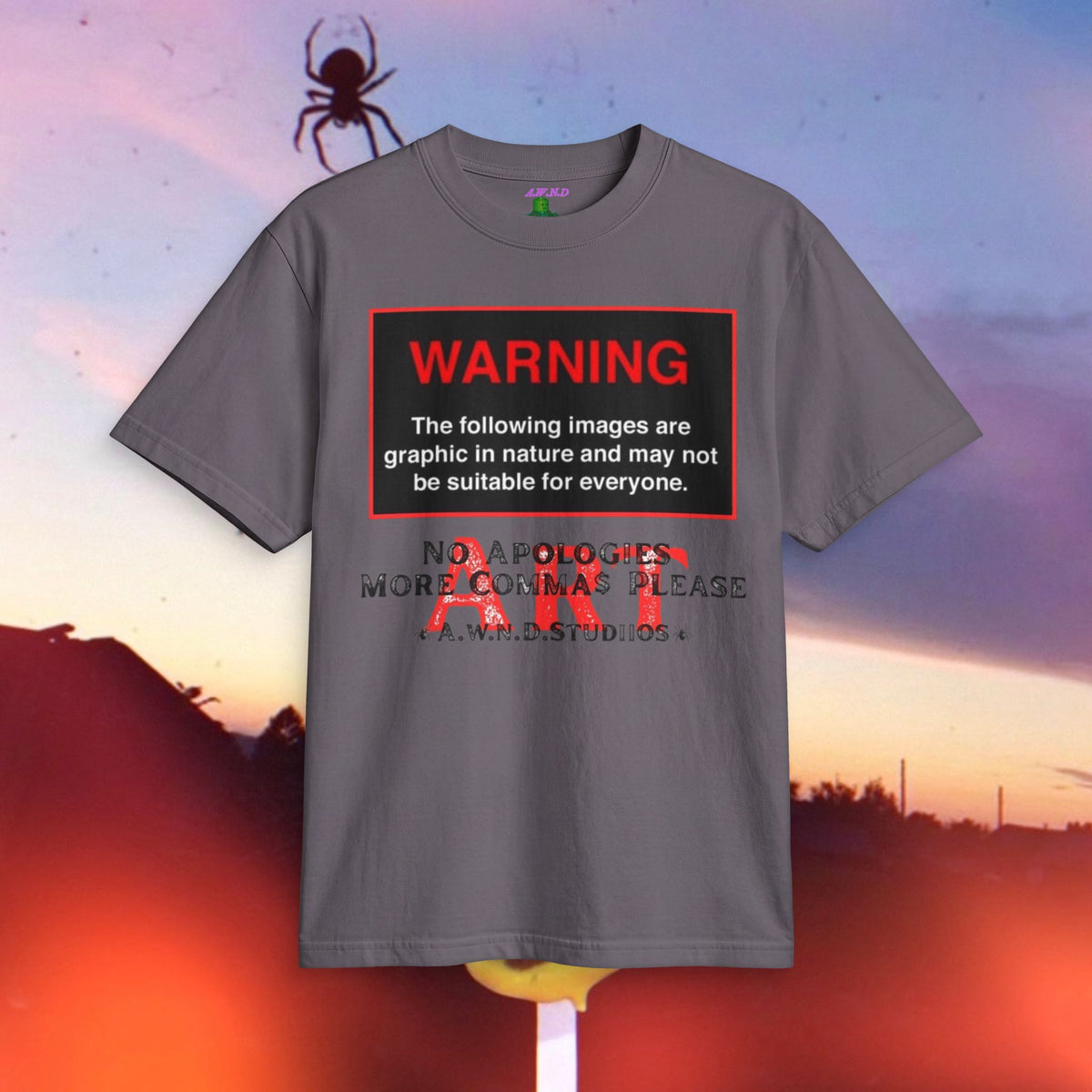 Warning Art TsHiRt+*