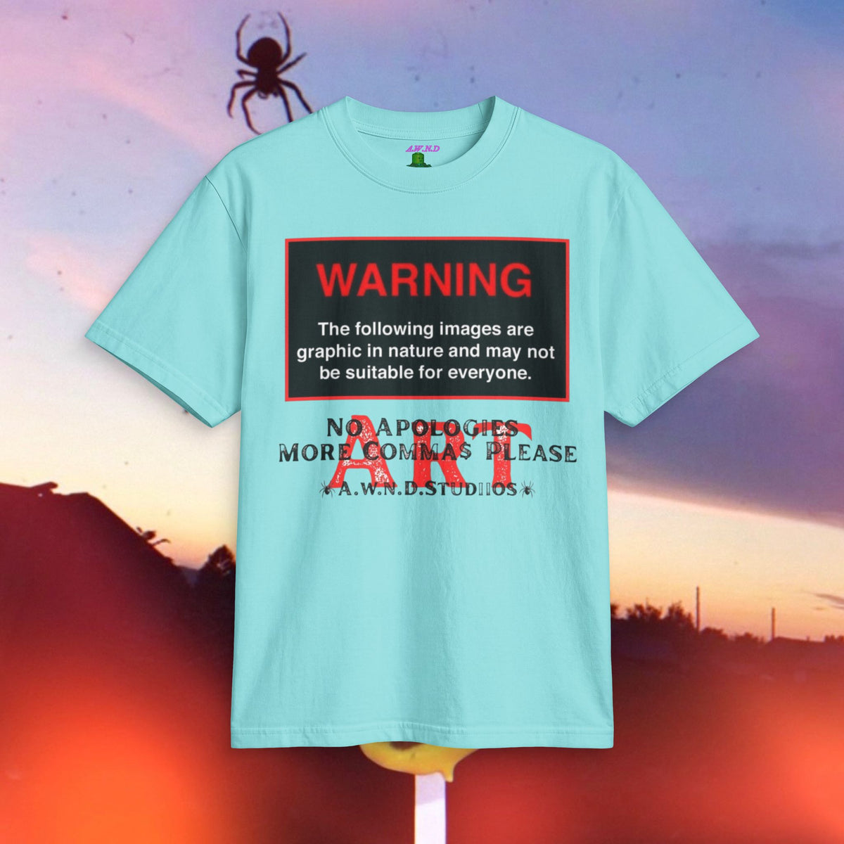 Warning Art TsHiRt+*