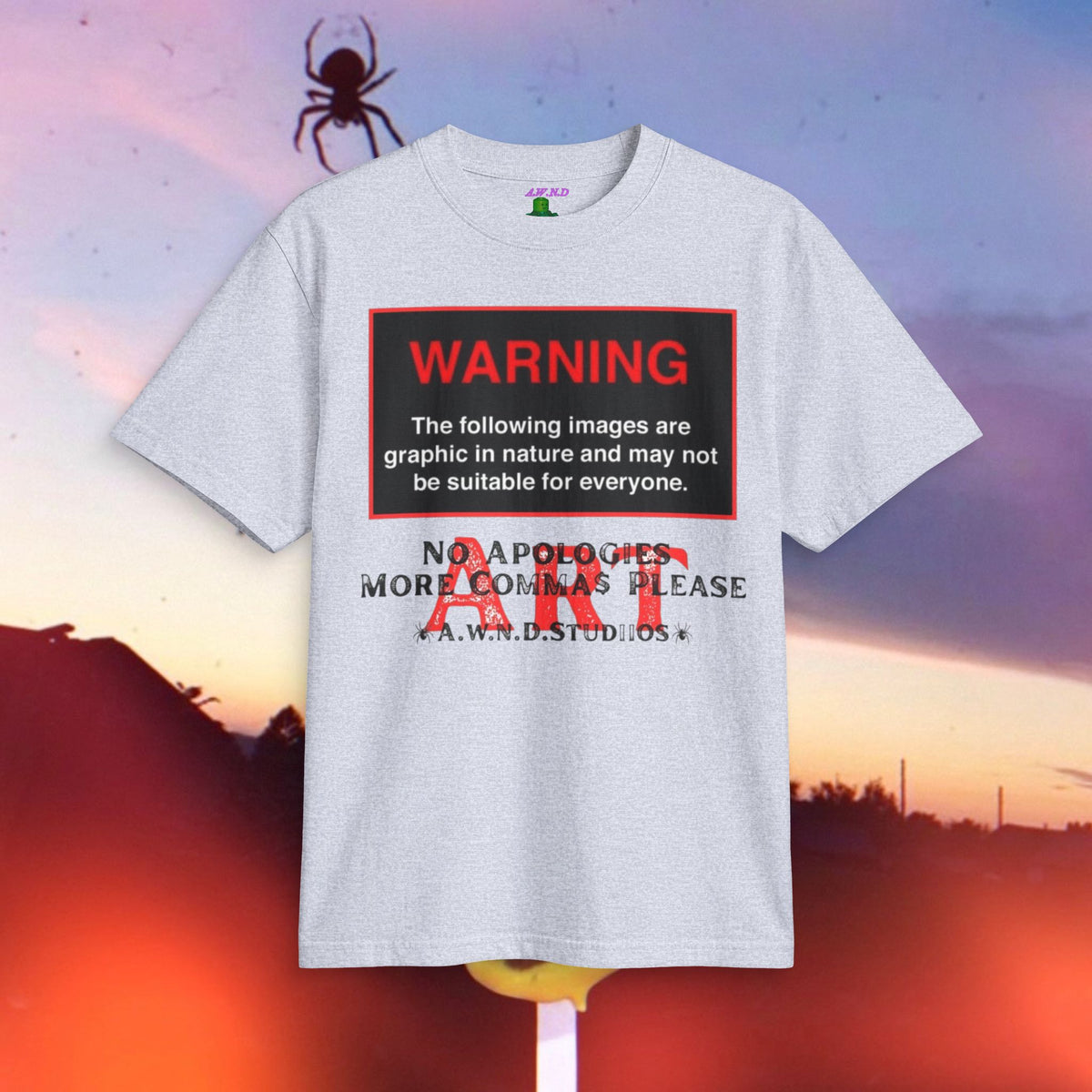 Warning Art TsHiRt+*
