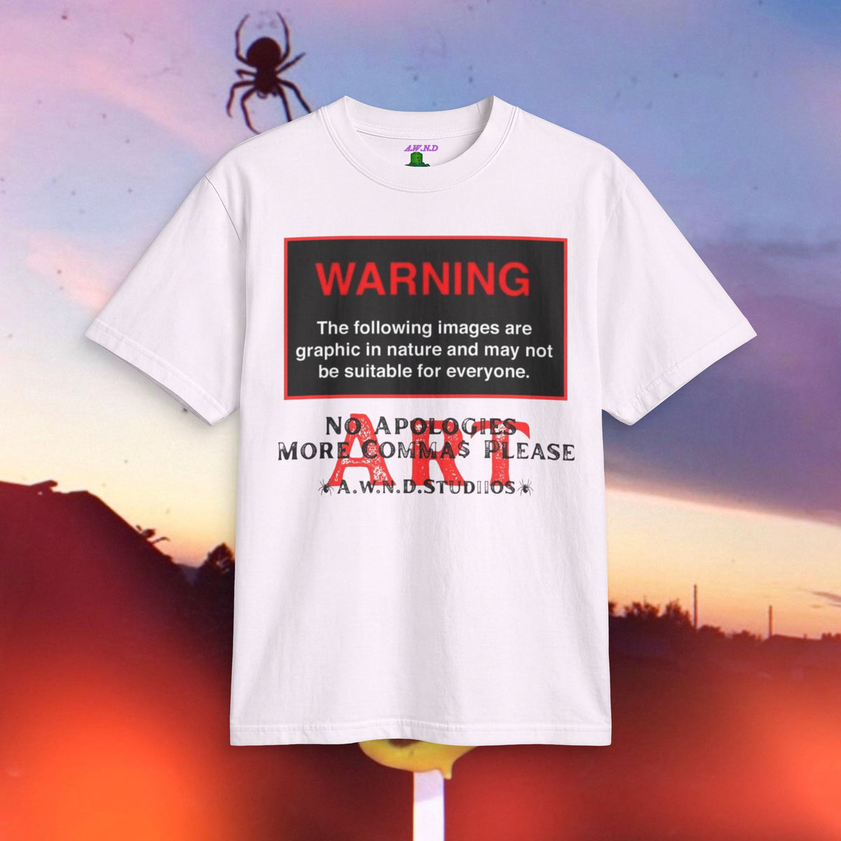 Warning Art TsHiRt+*