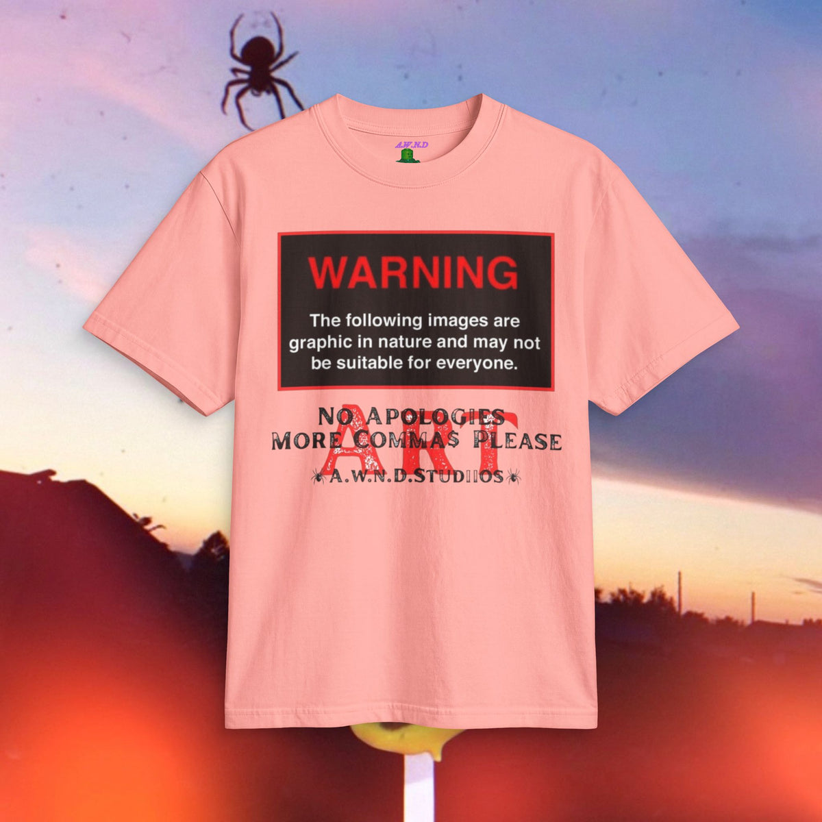 Warning Art TsHiRt+*