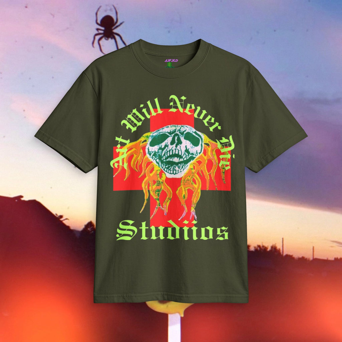Skull Flame TsHiRt•+