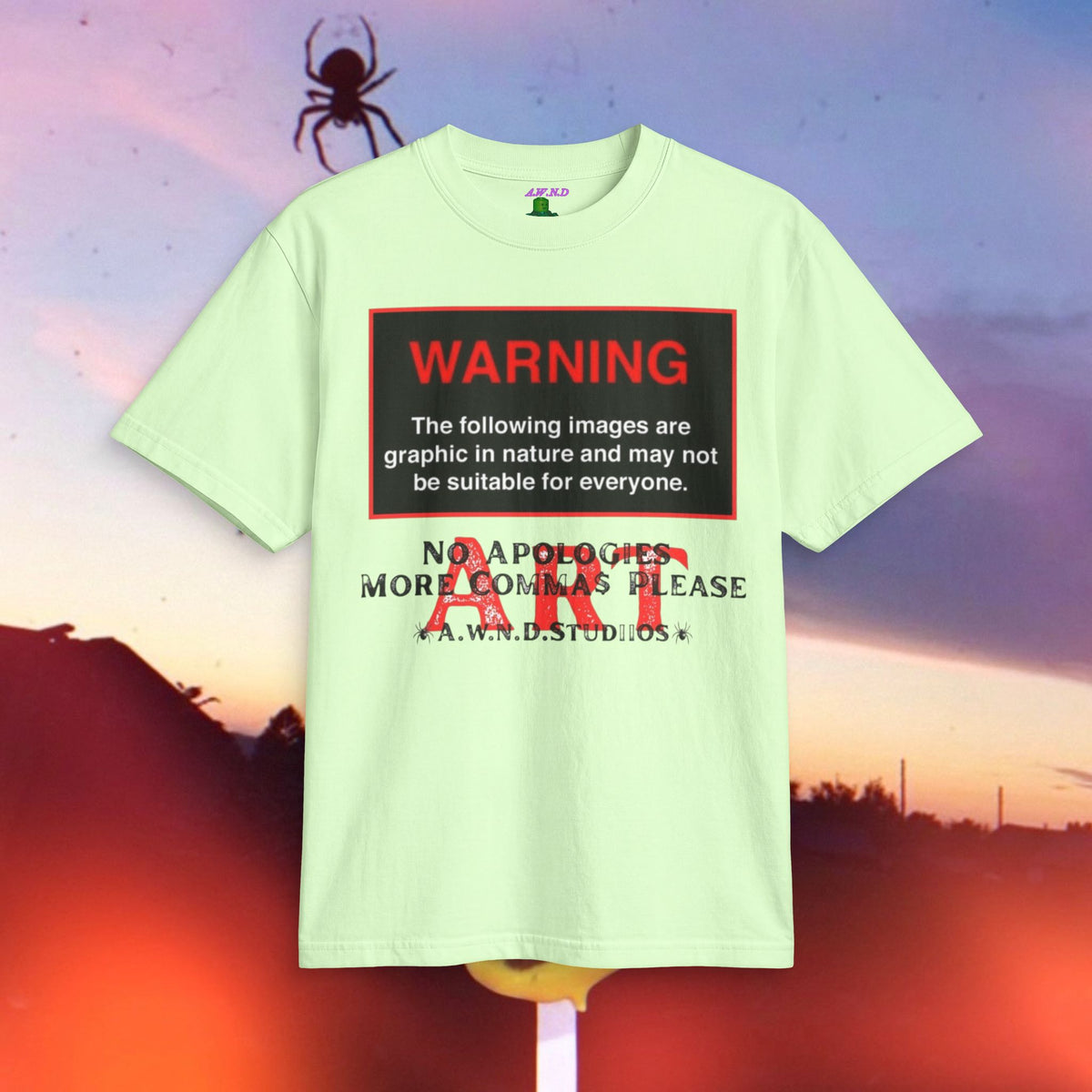 Warning Art TsHiRt+*
