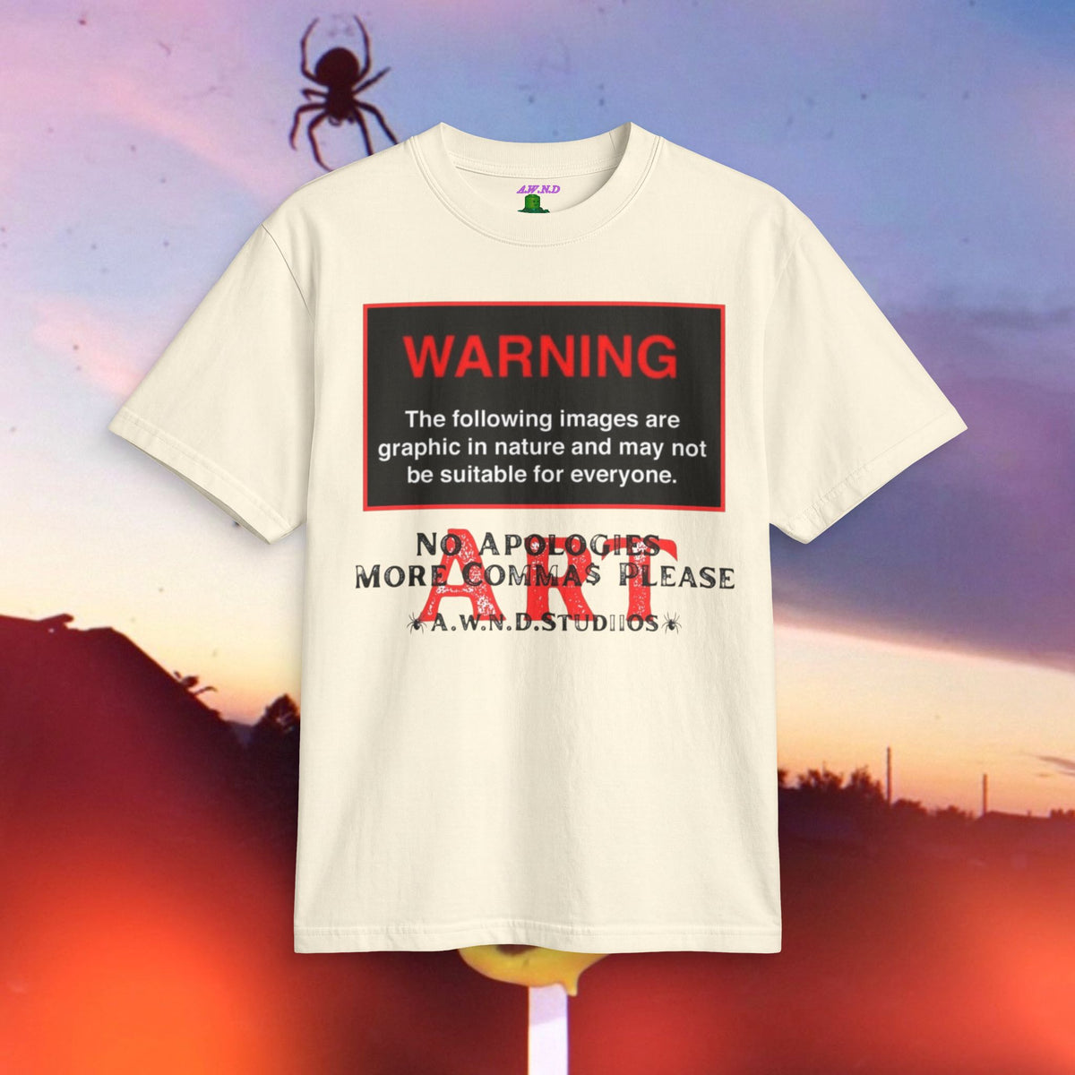 Warning Art TsHiRt+*